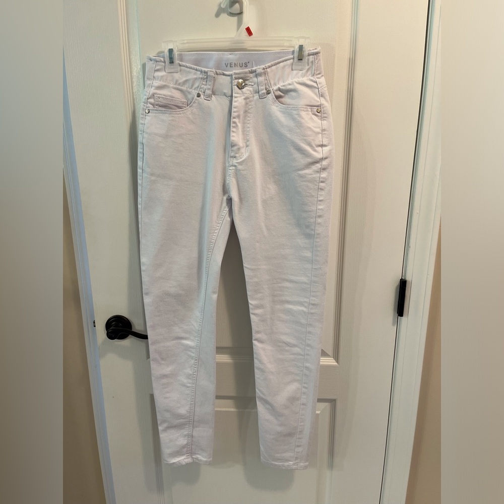 VENUS White Skinny Jeans Classic Denim